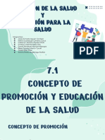 Promocion de La Salud y Educacion