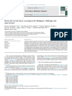 Breast and Cervical Cancer Screening in The Philippines Challenges and Steps Forward