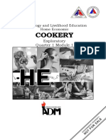 Cookery Module 1