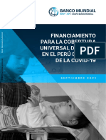 Financiamiento para La Cobertura Universal de Salud en El Peru Despues de La COVID 19