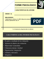 Diapositivas Clase Informe Psicológico y Contextos