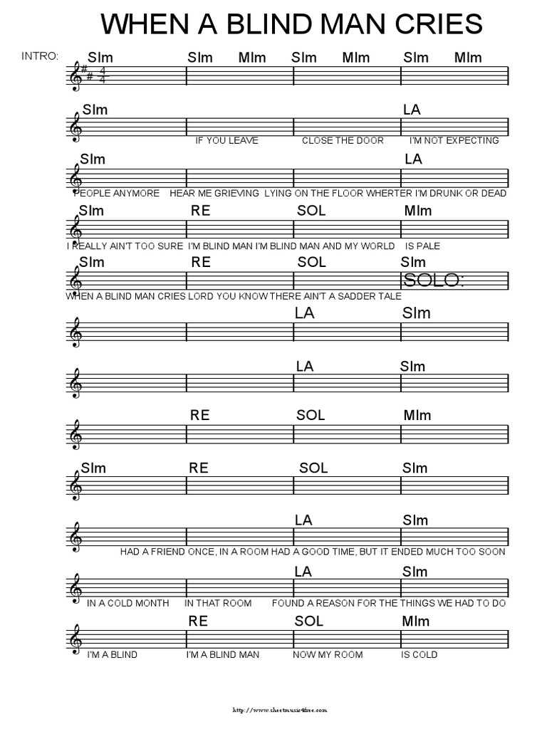 When A Blind Man CriesDeep Purple PDF