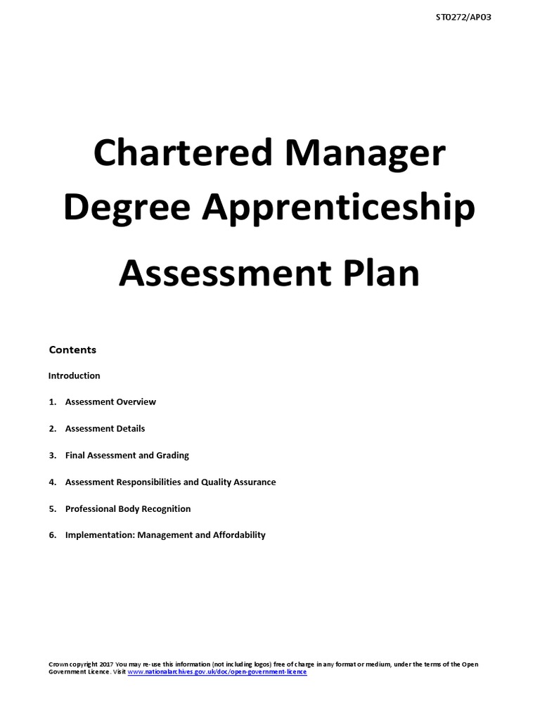 What Is A Chartered Manager Degree