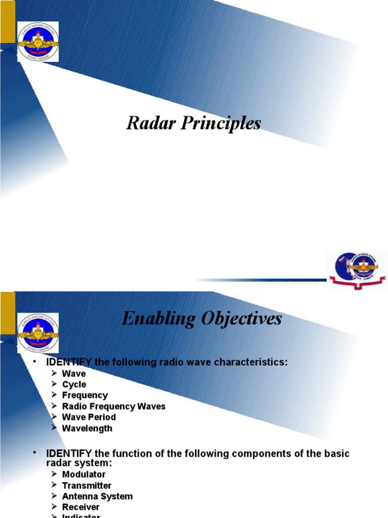 Radar System Components and Principles | PDF | Radar | Antenna (Radio)