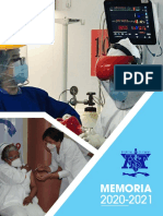 Memoria Del Hospital Santo Tomás 2020 2021