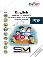 English10 q1 Mod5of7 Employinganalyticalwritingskillinproblemsolving v2