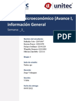 Analisis Microeconómico (Avance 1, 2,3)