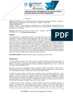 Comparação de Propostas de Tratamento Do Esgoto para A Cidade de São João Do Sóter, Maranhão