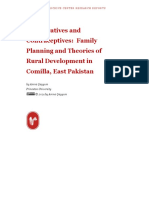 Cooperativas y Anticonceptivos Planificación Familiar y Teorías Del Desarrollo Rural en Comilla, Pakistán Oriental