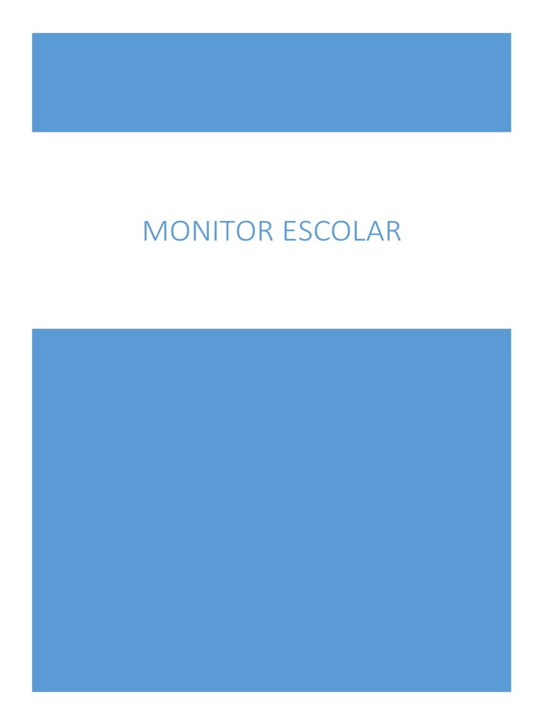 Funções e História da Monitoria Escolar | PDF | Educação à distância ...