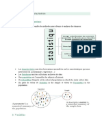 I. Statistiques