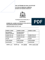 Química General II - Informe Práctica Electrólisis