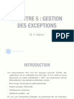 Chapitre5 Exceotions