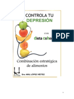 Dieta equilibrada para estabilizar el estado de ánimo en la depresión