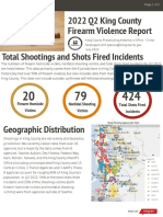 King County Firearm Violence Report 