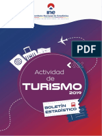 Boletín Estadístico INE - Bolivia - Turismo 2019