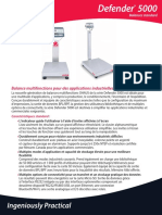 Balanzas CA - Defender - 5000 - Datasheet - Column - Mount - FR - 80775706