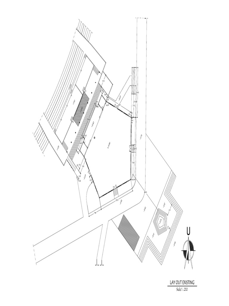 Denah Tampak Potongan-Model | PDF