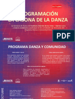 Programación Octubre 2022 - La Casona de La Danza