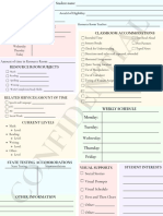 Accommodation Form