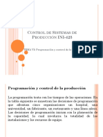 TEMA VI. Programación y Control de La Producción