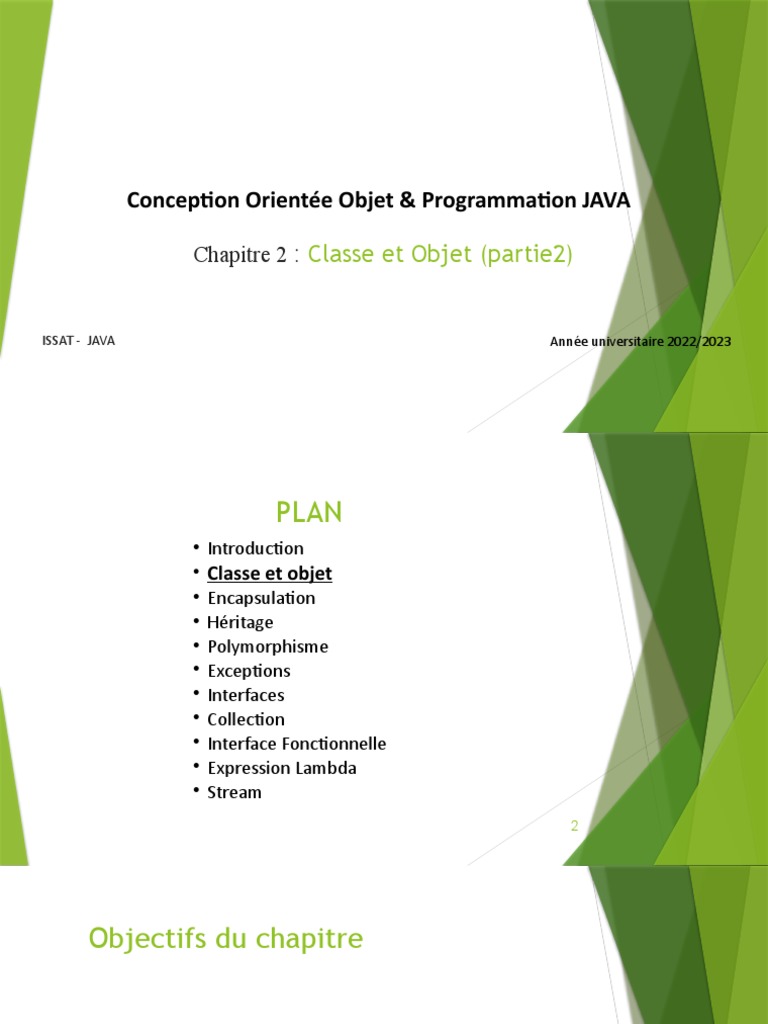 Concepts de Classe et Objet en Java | PDF | Classe (informatique ...