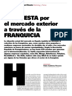 4 Lectura # 4 Apuesta Mercado Externo Con Franquicias