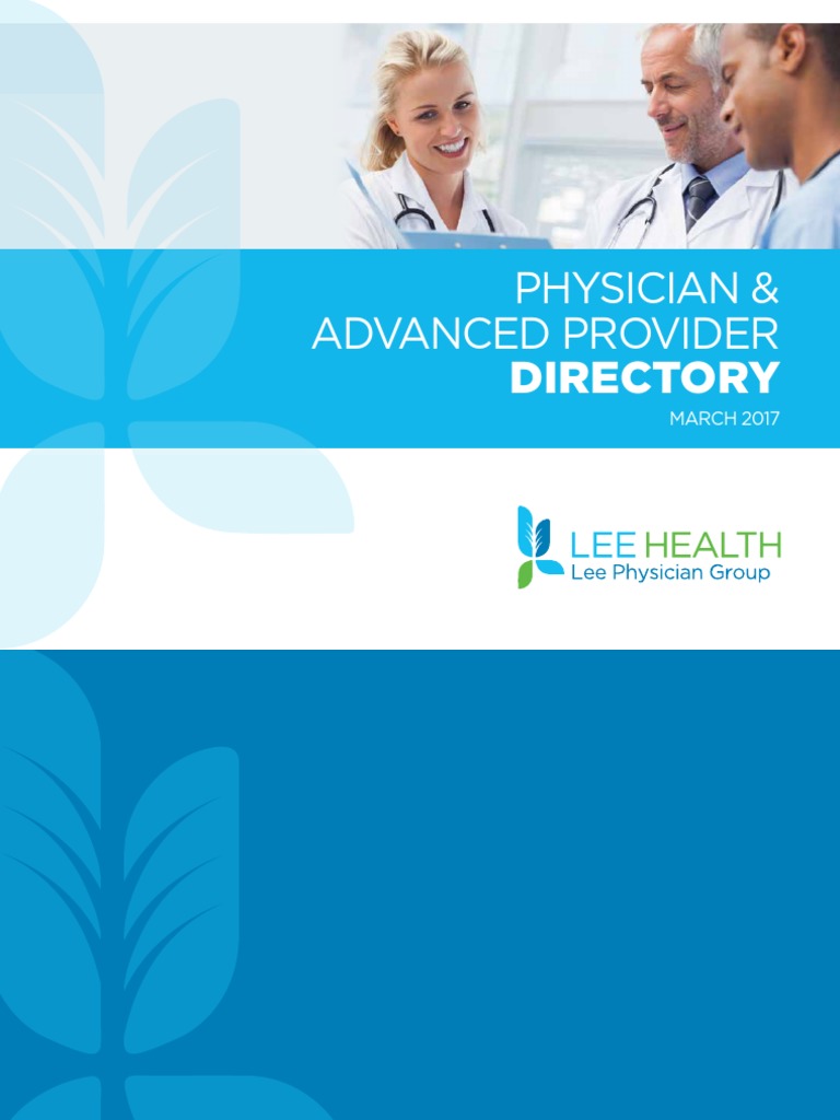 Lee Physician Group Provider Directory | PDF | Nurse Practitioner ...