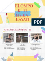 Tugas Project - Kelompok 11 Fisika Hayati