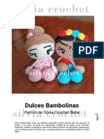 Silvia Crochet Bebe - Dulces Bambolinas - C