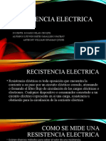 Clasificacion de Resistencia Electrica