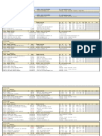 Horario de clases de la carrera de Informática