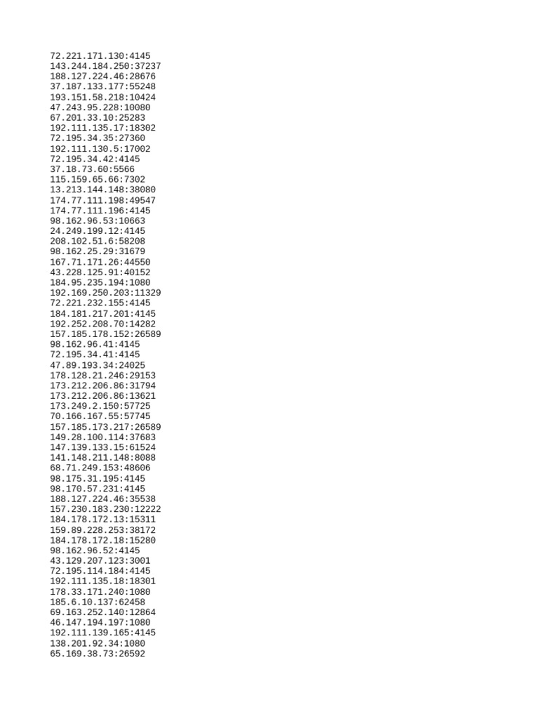 Socks5 proxies pdf