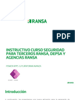 Instructivo App y PlataformaAvanza - Flota Tercera