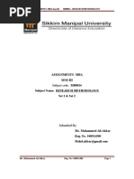 Download MB0034-Research Methodology-Mohd Ali Akbar by Mohammed Ali Akbar SN60140001 doc pdf