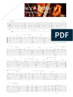 Pirates of The Caribbean - Hes A Pirate Guitar Tab