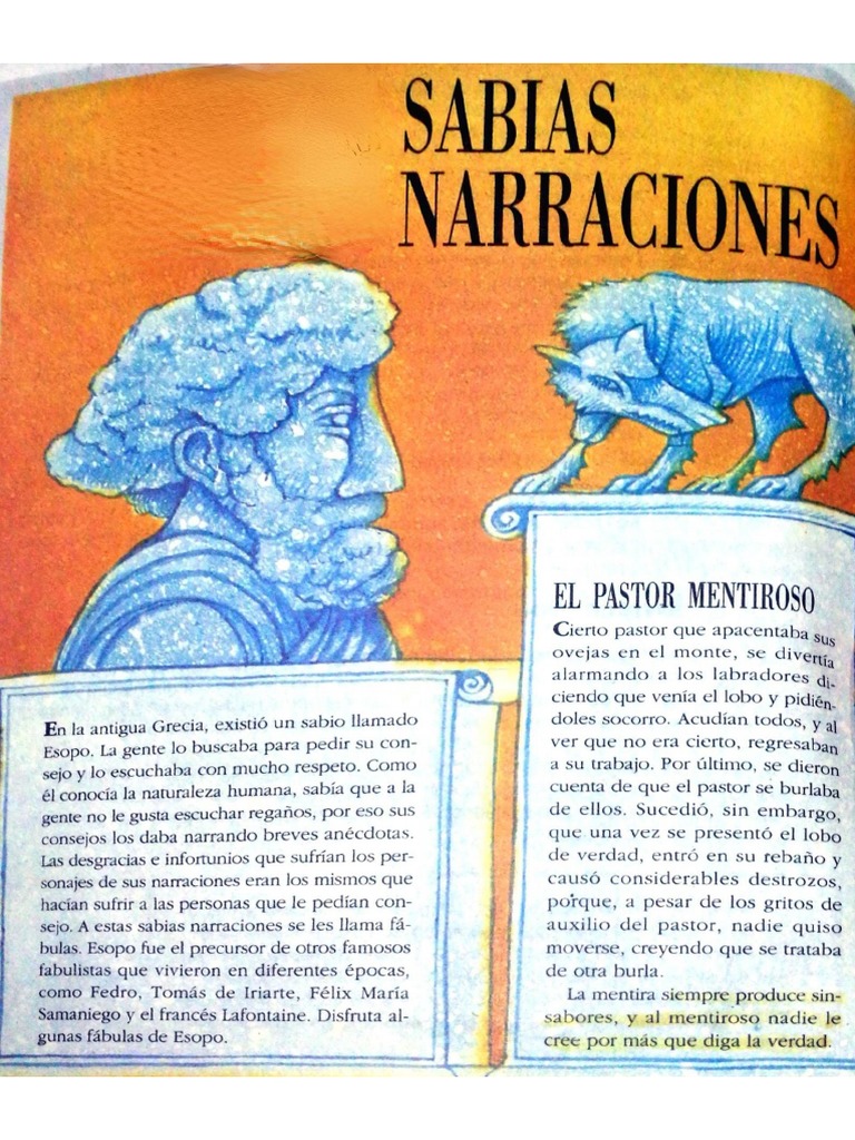 Fábulas de Esopo. | PDF