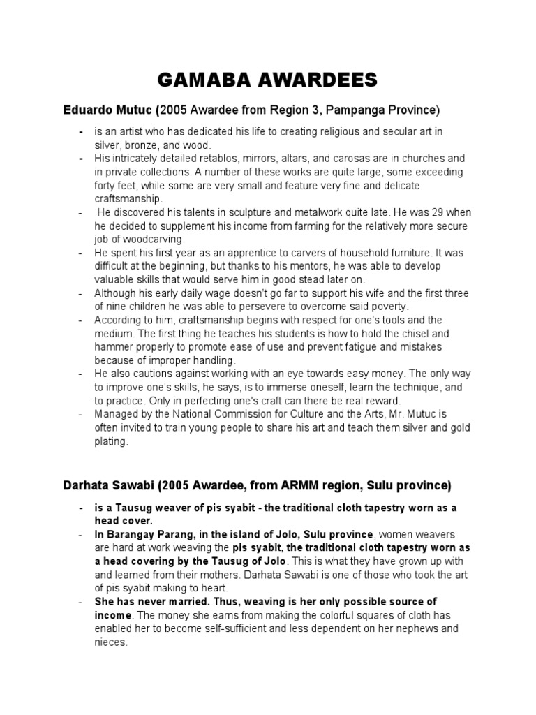 GAMABAAWARDEES PDF Weaving Loom