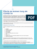 Covid 19 Vaccination Efecte Pe Termen Lung Ale Covid 19 Long Term Effects of Covid 19 Efecte Pe Termen Lung Ale Covid 19