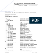 Note 36677 - Structure of Components For Customer Messages