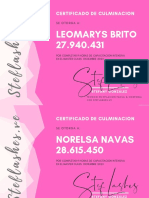 Certificado de Culminacion