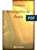 Evangelio de Juan-Anonimo