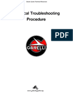 Garelli Moped Electrical Ignition & Fuel System Troubleshooting Manual
