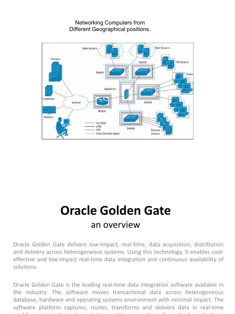 Oracle Golden Gate Presentation | PDF | Database Transaction | Databases