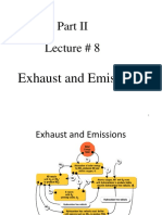 Part II Lecture on Exhaust Emissions and Pollutants