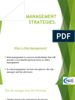 Risk Management Strategies