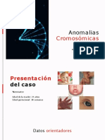 1° Seminario - Anomalías Cromosómicas, Grupo 4 MH