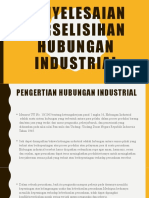 TM-14. Penyelesaian Perselisihan Hubungan Industrial