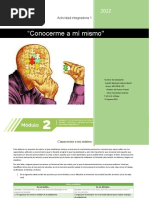 Actividad Integradora 1 Módulo 2 Conocerme A Mí Mismo Pdf