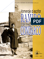 Loza, Carmen,, Aillon Soria, Esther - Homenaje Al Escritor Ramiro Condarco (2009)